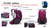 EZ FunShell Backpack Umbrella UV RAIN PROTECTIONS Outdoor Series FS-1825
