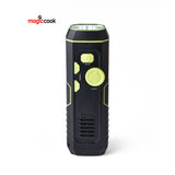 Magic Cook Emergency Crank Flashlight Radio with USB Charging in Out, Emergency Siren  EZ-SB-5032