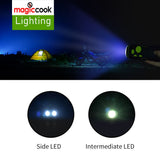 Magic Cook Emergency Crank Flashlight Radio with USB Charging in Out, Emergency Siren  EZ-SB-5032