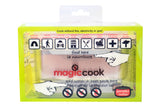40% OFF MAGIC COOK TRIPLE LAYERS LUNCH COMBO SET: LUNCH BOX + 51 REFILLS HEAT PACKS
