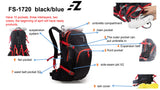 EZ FunShell Backpack Umbrella UV RAIN PROTECTIONS Short Trip Fan Series FS-1720