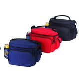 3 Executive Lunch Box Coolers with Bottle Holder and Cell Phone Pouch x 3 bags by Dynamic Line