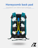 EZ FUNSHELL Backpack Umbrella UV RAIN PROTECTIONS Mini Tourist Series Cooling Fan FS-2430