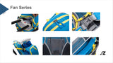 EZ FunShell Backpack Umbrella UV RAIN PROTECTIONS Short Trip Fan Series FS-1720
