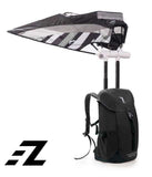 EZ FUNSHELL Backpack Umbrella UV RAIN PROTECTIONS Mini Tourist Series Cooling Fan FS-2430