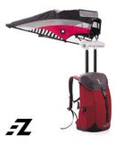EZ FUNSHELL Backpack Umbrella UV RAIN PROTECTIONS Mini Tourist Series Cooling Fan FS-2430