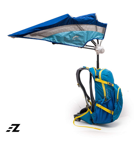 EZ FunShell Backpack Umbrella UV RAIN PROTECTIONS Tourist Series